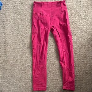 lululemon athletica Pink Leggings